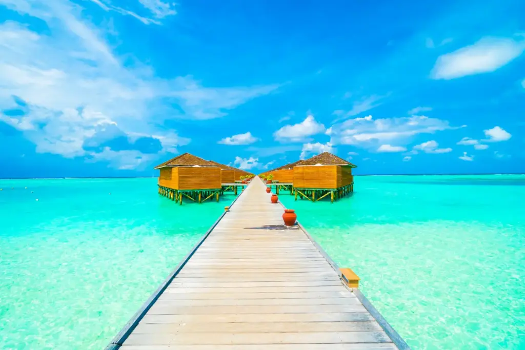 Когда ехать на Мальдивы: тёплая прозрачная вода, солнечная погода и бунгало над лагуной