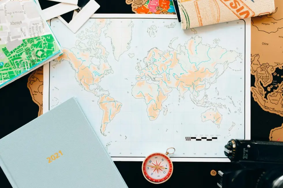 Как выбрать гида — карта мира и дорожные заметки, планирование маршрута перед экскурсией